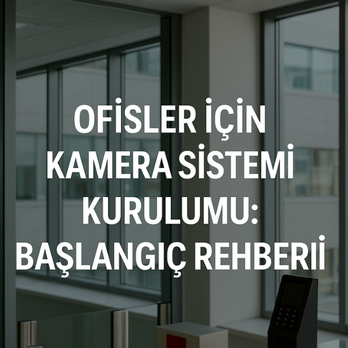 Ofisler İçin Kamera Sistemi Kurulumu: Başlangıç Rehberi
